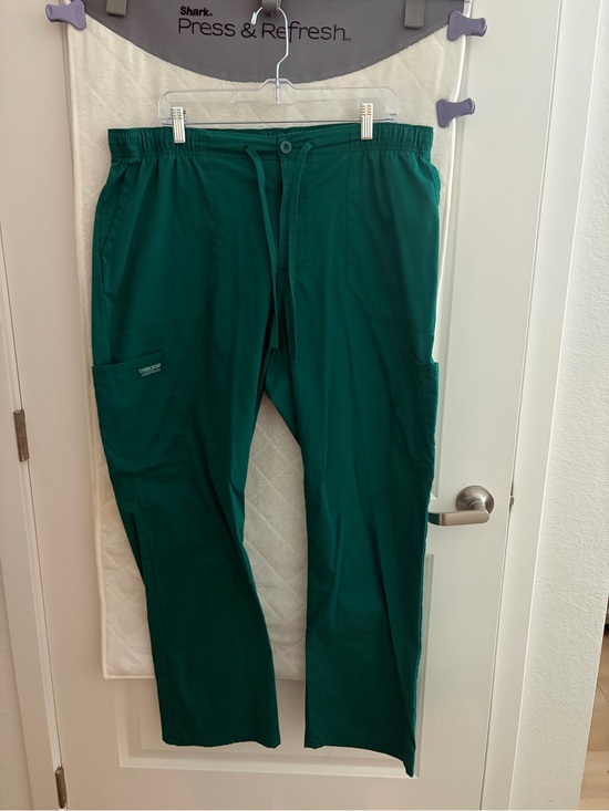 Cherokee Workwear Other - Unbranded Men's Cargo Scrub Pants in Teal Green
